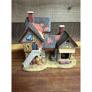 Farmers Market Halloween Fall Village